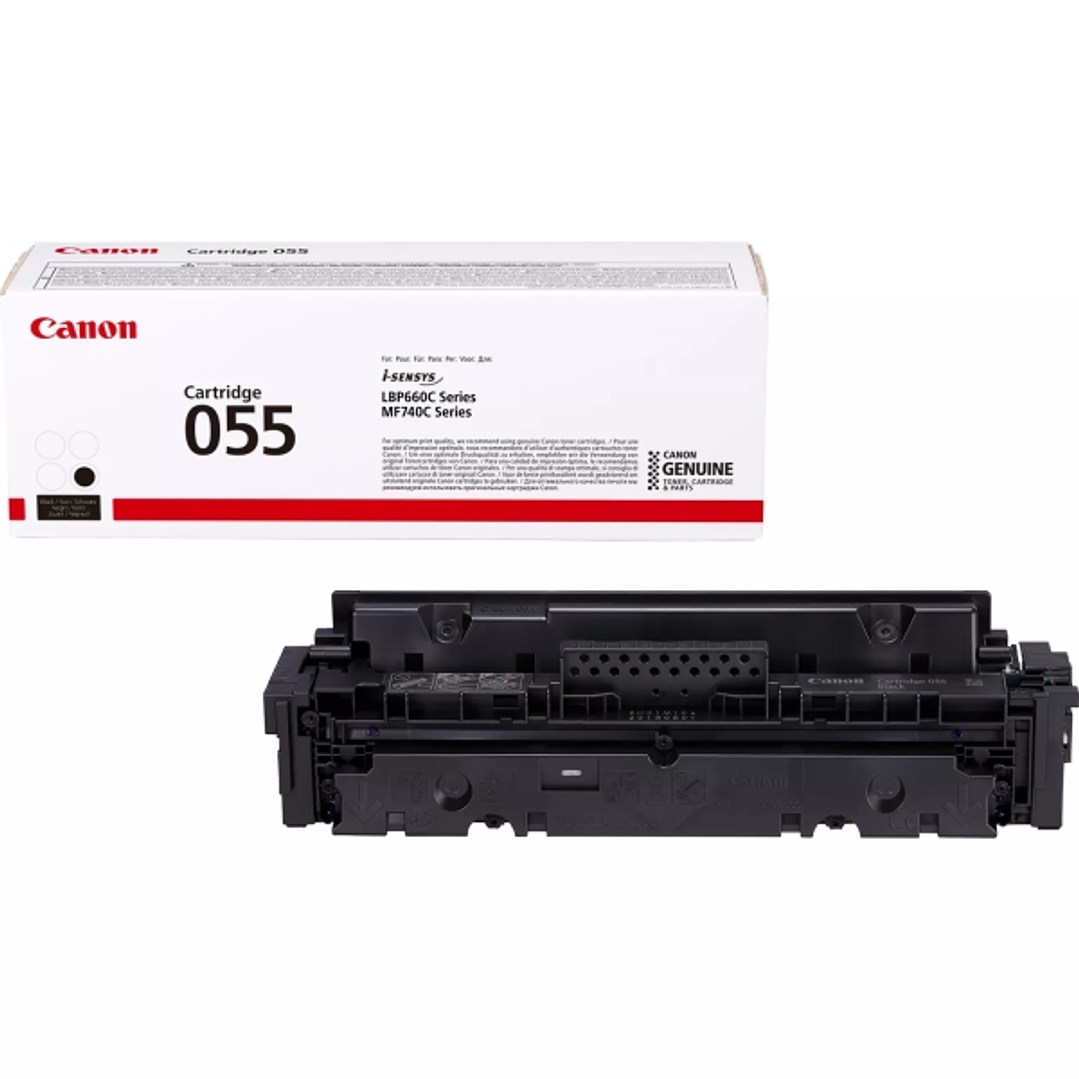 Canon 055 Negro Cartucho de Toner Original - 3016C002 1