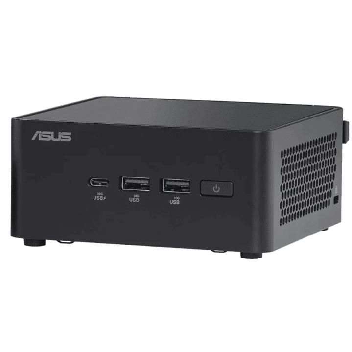 Asus NUC 14 Revel Canyon Mini Barebone Intel Core Ultra 7 155H - MPL-H 28W - USB 3.2, HDMI, RJ-45, Thunderbolt 4, WIFI6, Bluetooth 5.3 - Color Negro 1