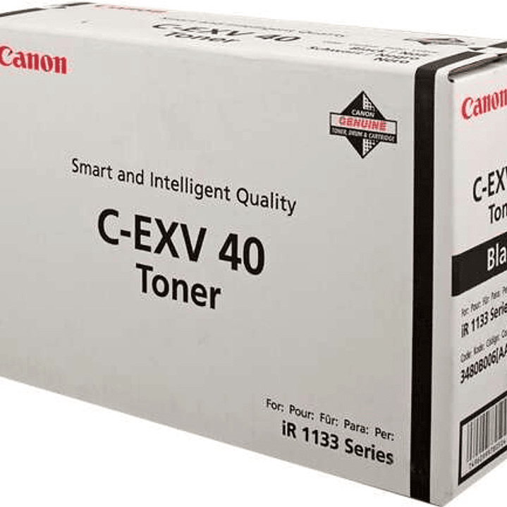 Canon CEXV40 Negro Cartucho de Toner Original - 3480B006 1