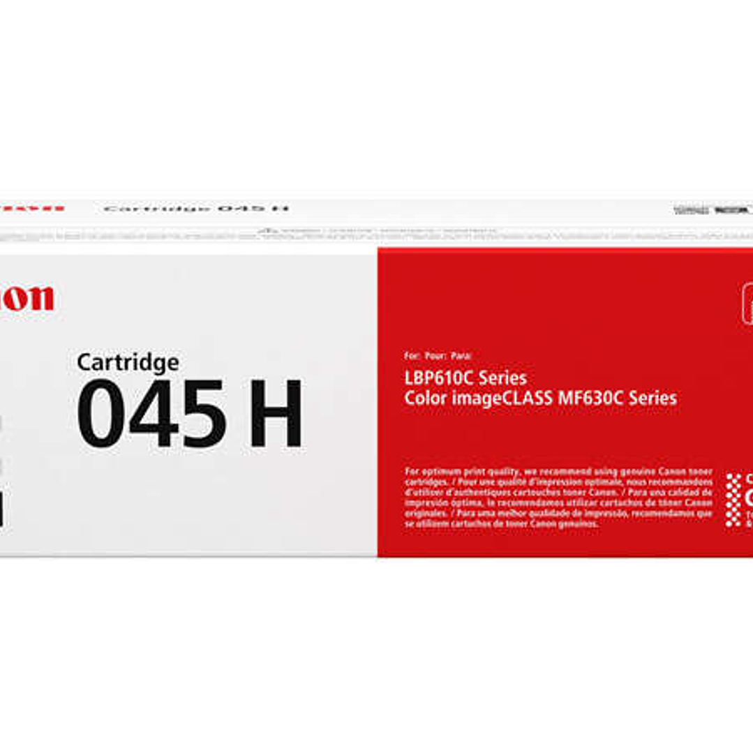 Canon 045H Amarillo Cartucho de Toner Original - 1243C002 1