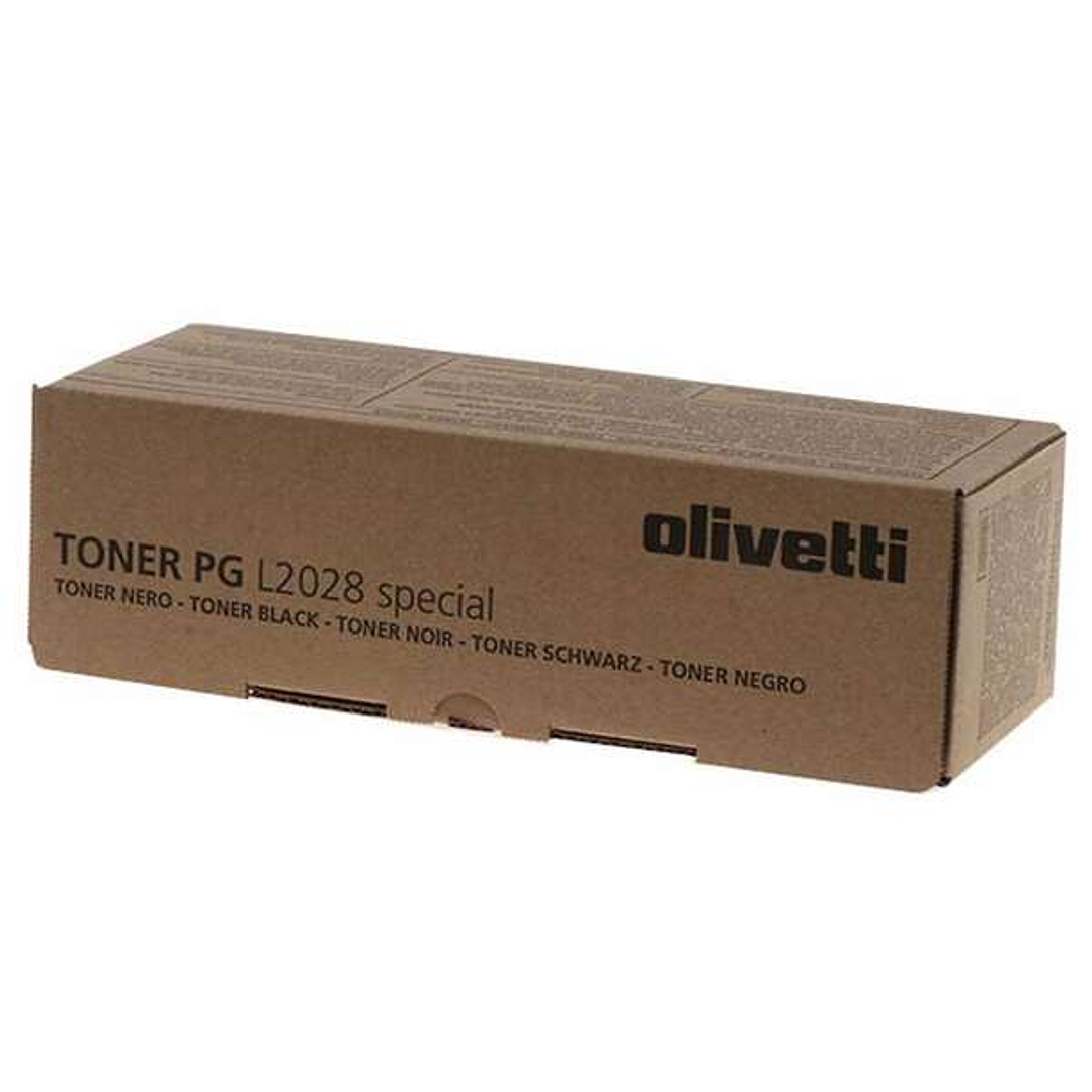Olivetti B0740 Negro Cartucho de Toner Original 1