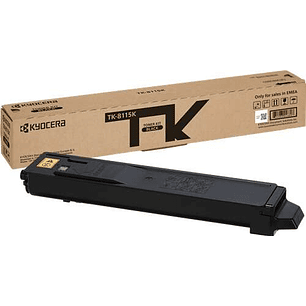 Kyocera TK8115 Negro Cartucho de Toner Original - 1T02P30NL0/TK8115K