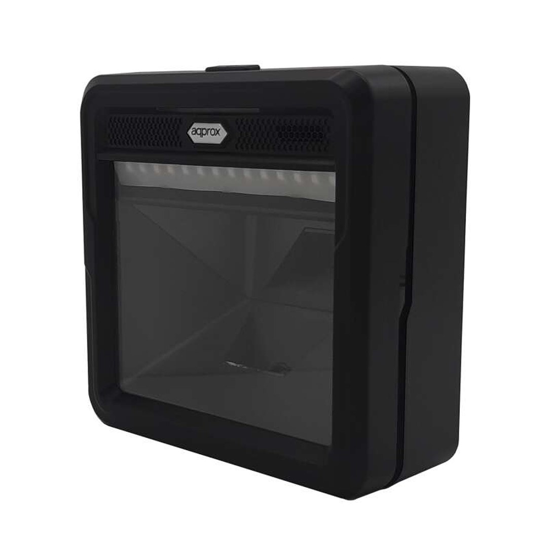 Approx Lector de Codigos de Barras Omnidireccional 1D/2D - Especial Grandes Volumenes - Indicador LED y Beeper - Disparo Automatico 1