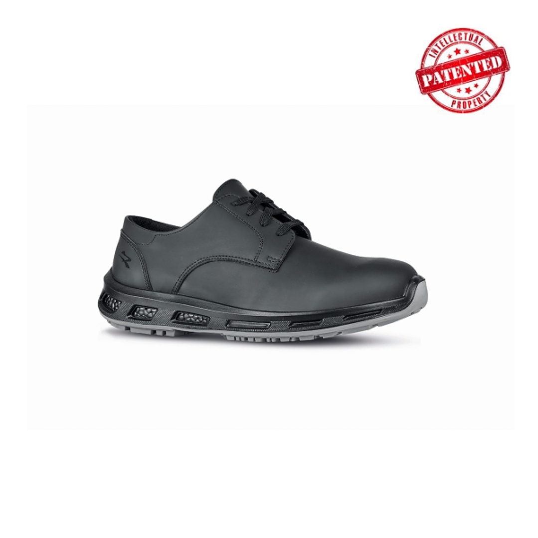 Upower Greg O ESD Calzado de Seguridad Bajos - Talla 39 - Parte Superior Hidrofuga, Suela PU/PU Infinergy, Proteccion 02 FO SR, Ligeros y Comodos - Co 1