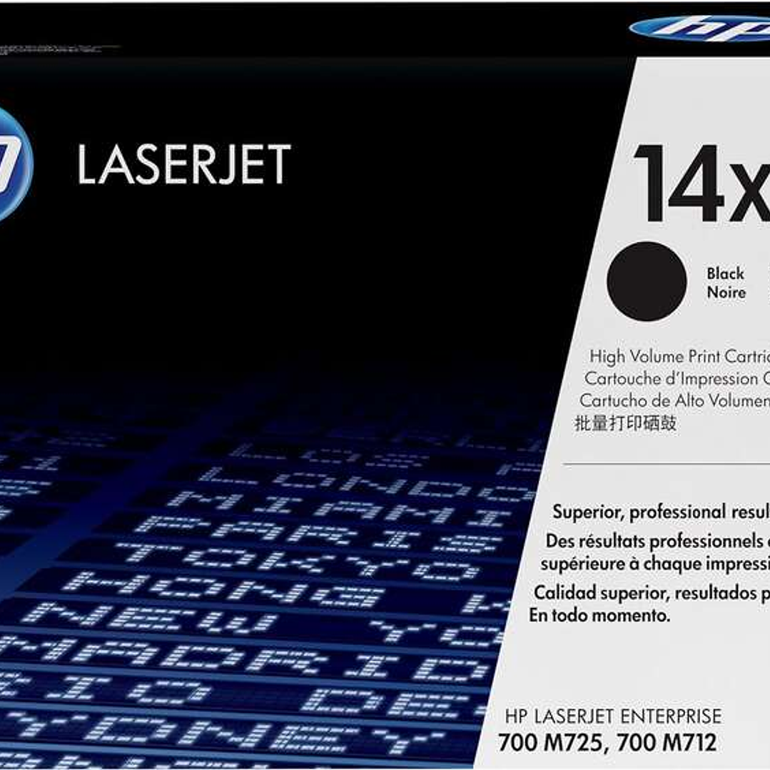 HP CF214X Negro Cartucho de Toner Original - 14X 1