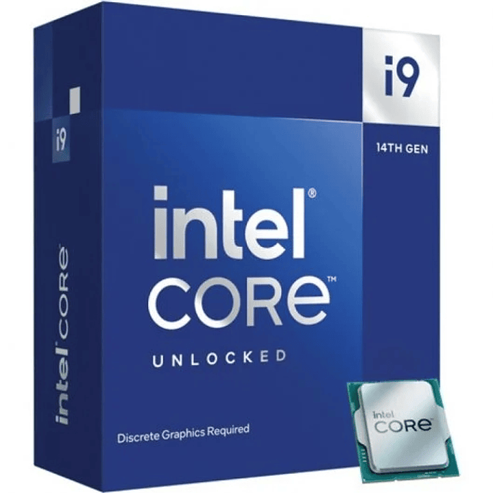 Intel Core i9-14900KF Procesador 3.2 GHz, 36Mb, LGA1700, 24 Nucleos 1