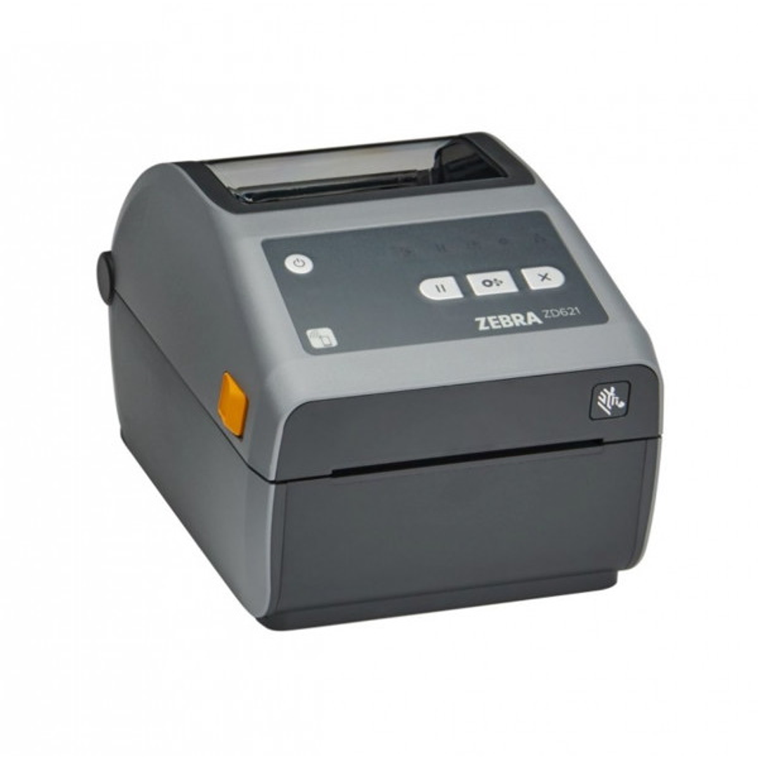 Zebra ZD621D Impresora Termica de Etiquetas 203dpi - Velocidad 203mm/s - Ancho de Impresion 104mm - Bluetooth, Ethernet, Serie, USB 2.0 y USB Host - C 1