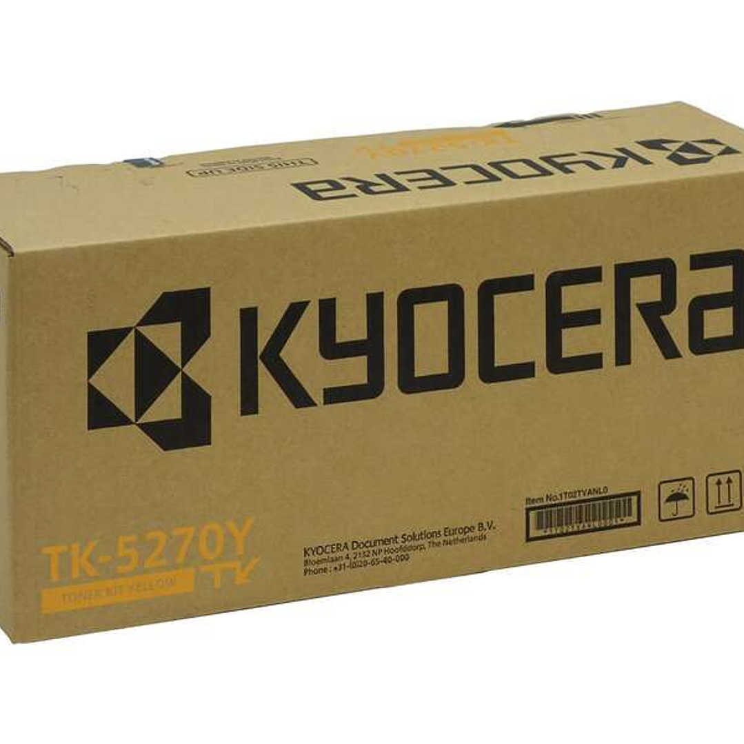 Kyocera TK5270 Amarillo Cartucho de Toner Original - 1T02TVANL0/TK5270Y 1