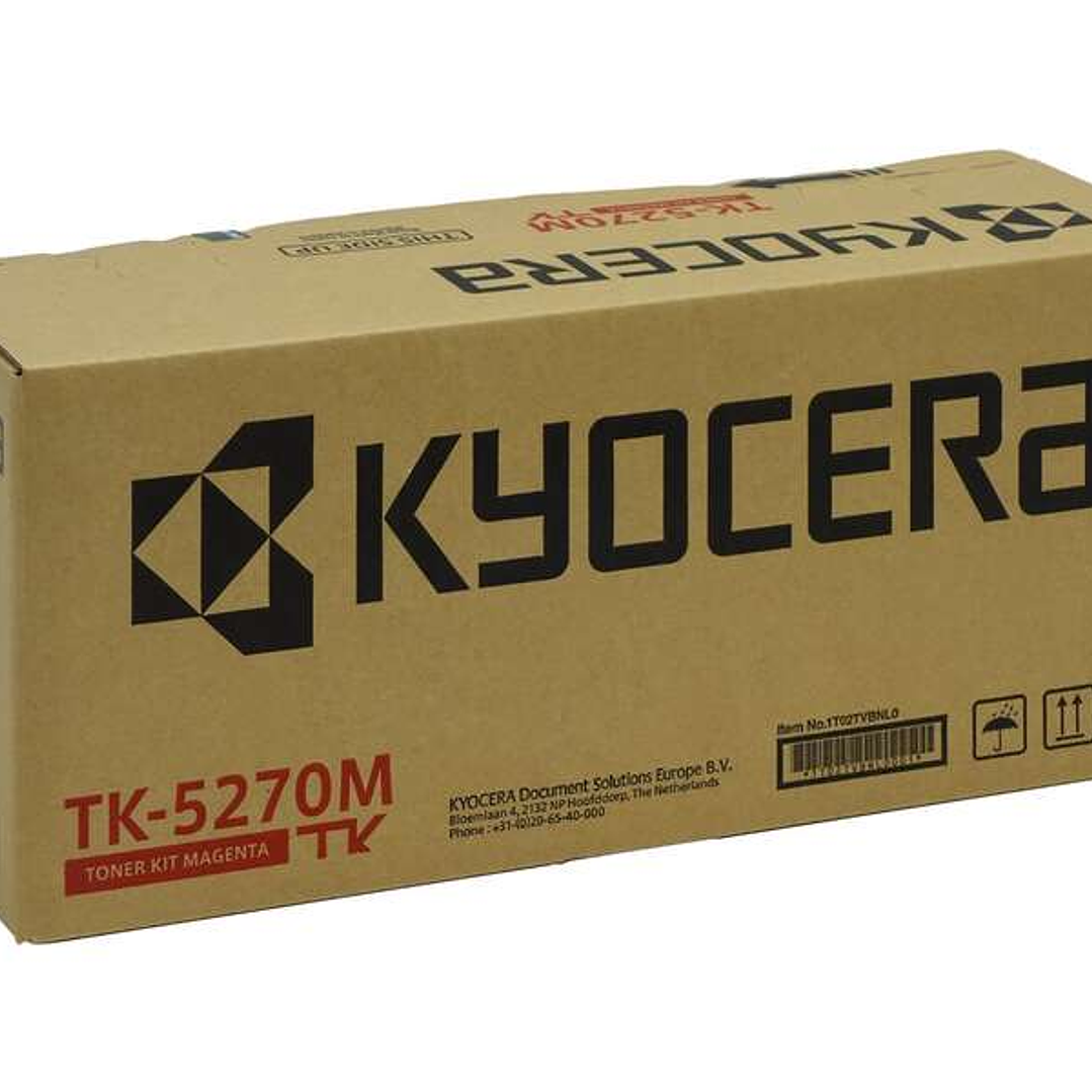 Kyocera TK5270 Magenta Cartucho de Toner Original - 1T02TVBNL0/TK5270M 1