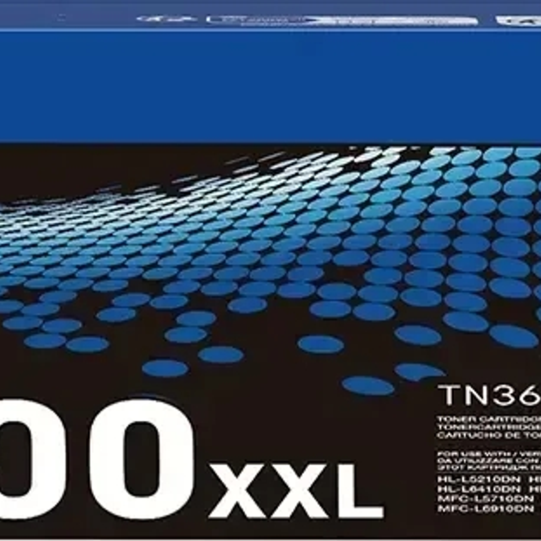 Brother TN3600XXL Negro Cartucho de Toner Original - TN3600XXL 1