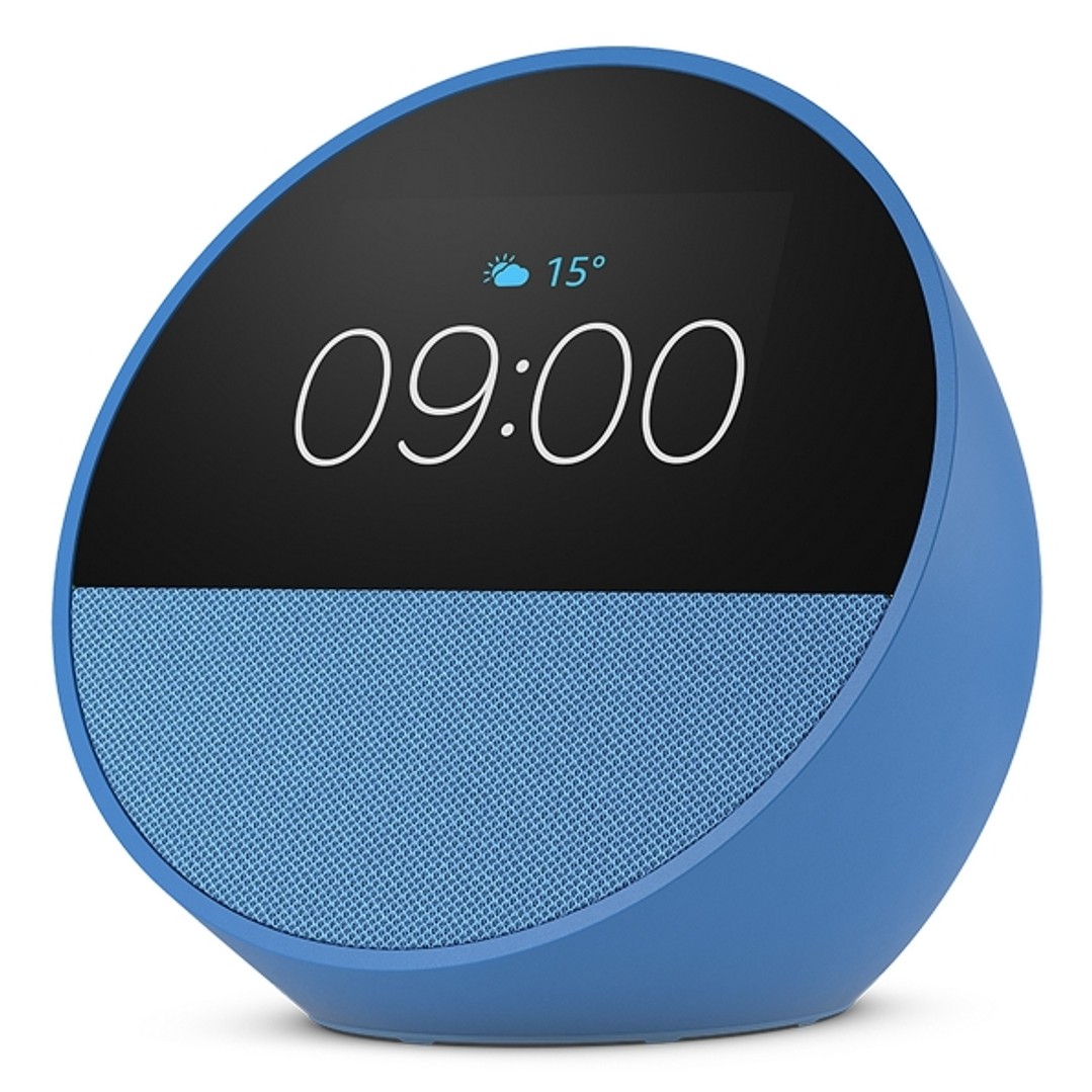 Amazon Echo Spot Altavoz y Despertador Inteligente - Sonido Potente e Intenso - Alexa - Color Azul 1