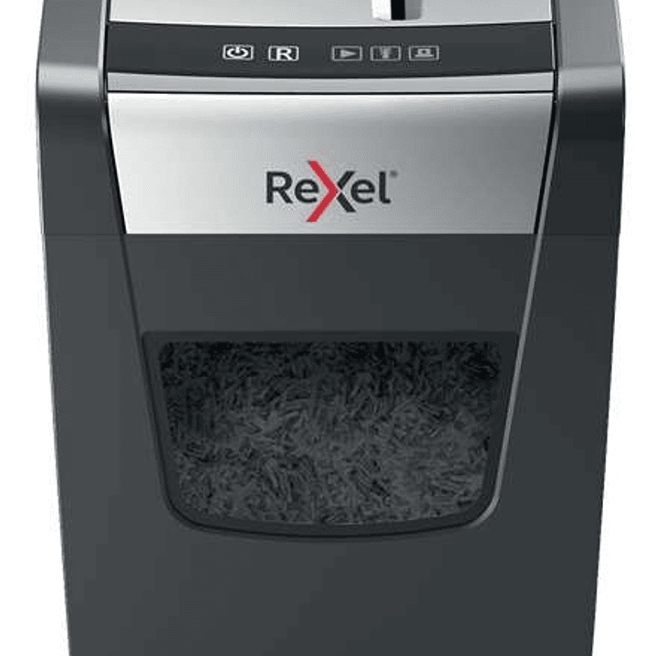 Rexel Momentum X410-SL Slimline Destructora de Papel Manual Corte Confeti - Nivel de Seguridad P-4 - Destruye hasta 10 Hojas - Capacidad de la Papeler 1