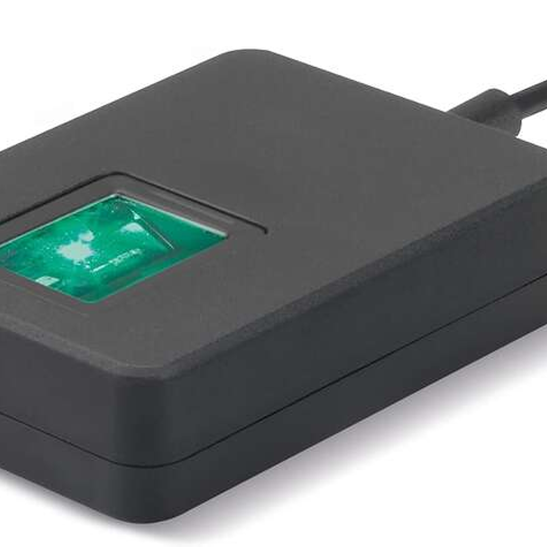 Timemoto FP-150 Lector USB de Huella Digital - Conexion USB - Capacidad de hasta 500 Huellas - Compatible con Timemoto Cloud 1