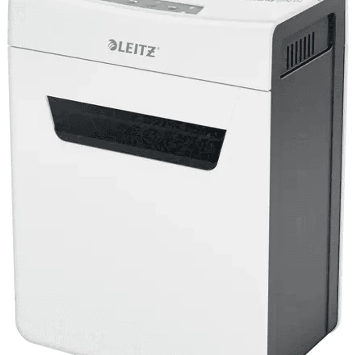 Leitz IQ Protect Premium 8X Destructora de Papel Manual Corte en Particulas P-4 - Destruye hasta 8 Hojas - Ultrasilenciosa - Papelera de 14L - Color B 1