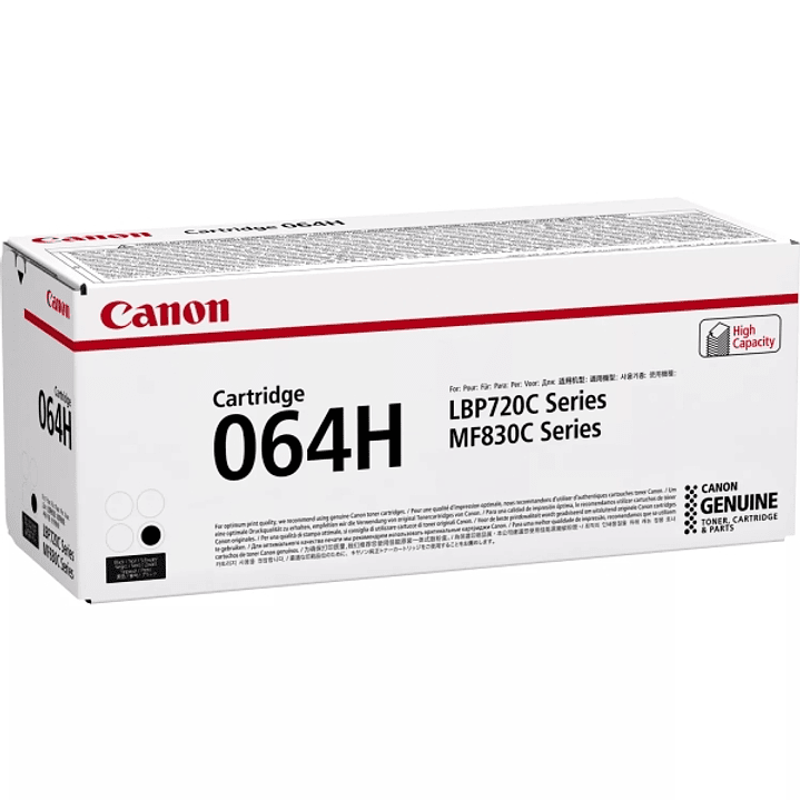 Canon 064H Negro Cartucho de Toner Original - 4938C001 1
