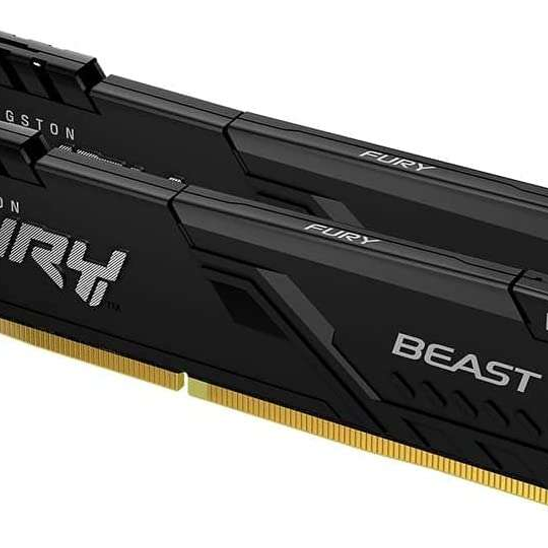 Kingston Fury Beast Memoria RAM DDR4 3200MHz 16GB (2x8GB) CL16 1