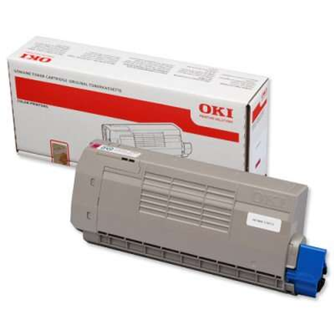OKI C710/C711 Magenta Cartucho de Toner Original - 44318606 1