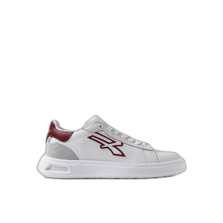 Upower Lilas Calzado de Seguridad Bajo - Talla 37 - Proteccion OB SR, Diseño Ergonomico, Suela Antideslizante - Color Blanco/Rojo 1