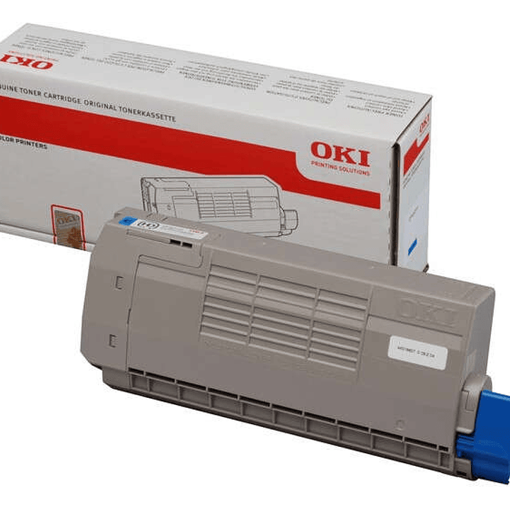OKI C710/C711 Cyan Cartucho de Toner Original - 44318607 1