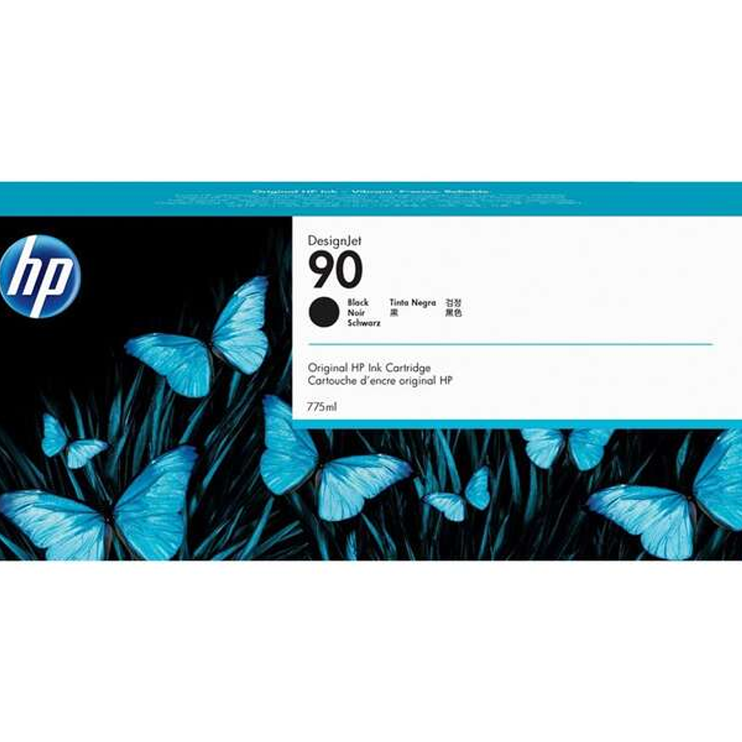 HP 90 Negro Cartucho de Tinta Original - C5059A 1