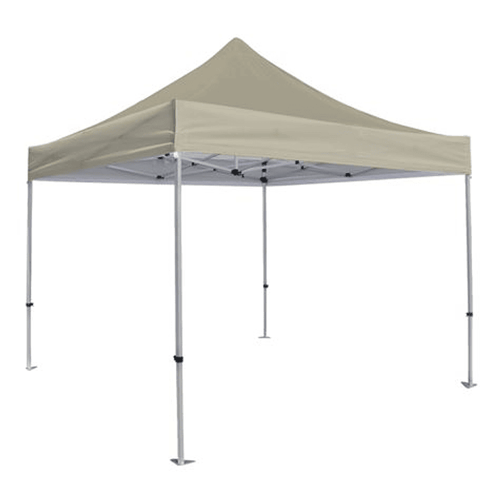 Sungarden Carpa Plegable Aluminio 3x3m - Color Beige 1
