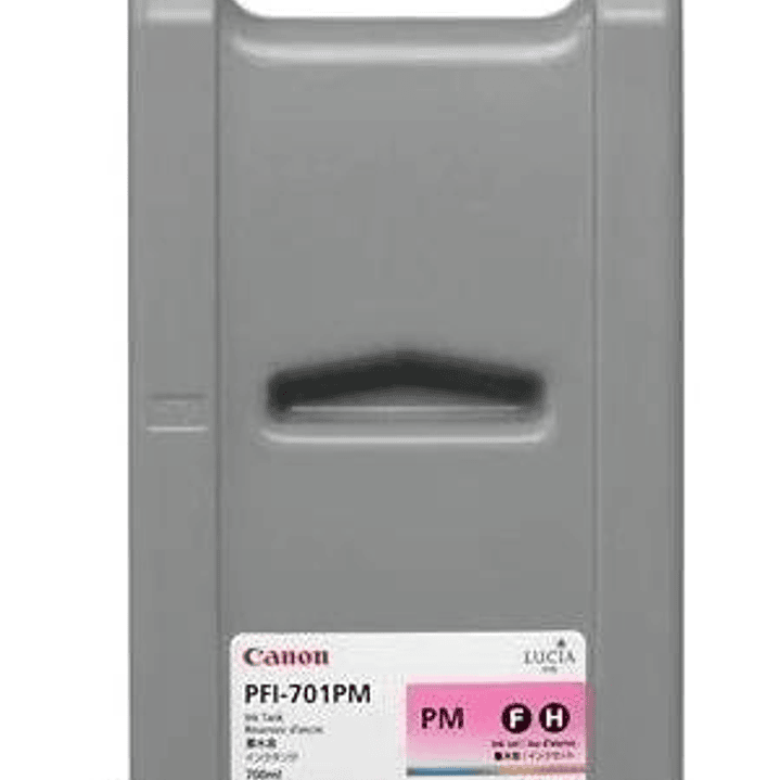 Canon PFI-701PM Photo Magenta Cartucho de Tinta Original - 0905B001 1
