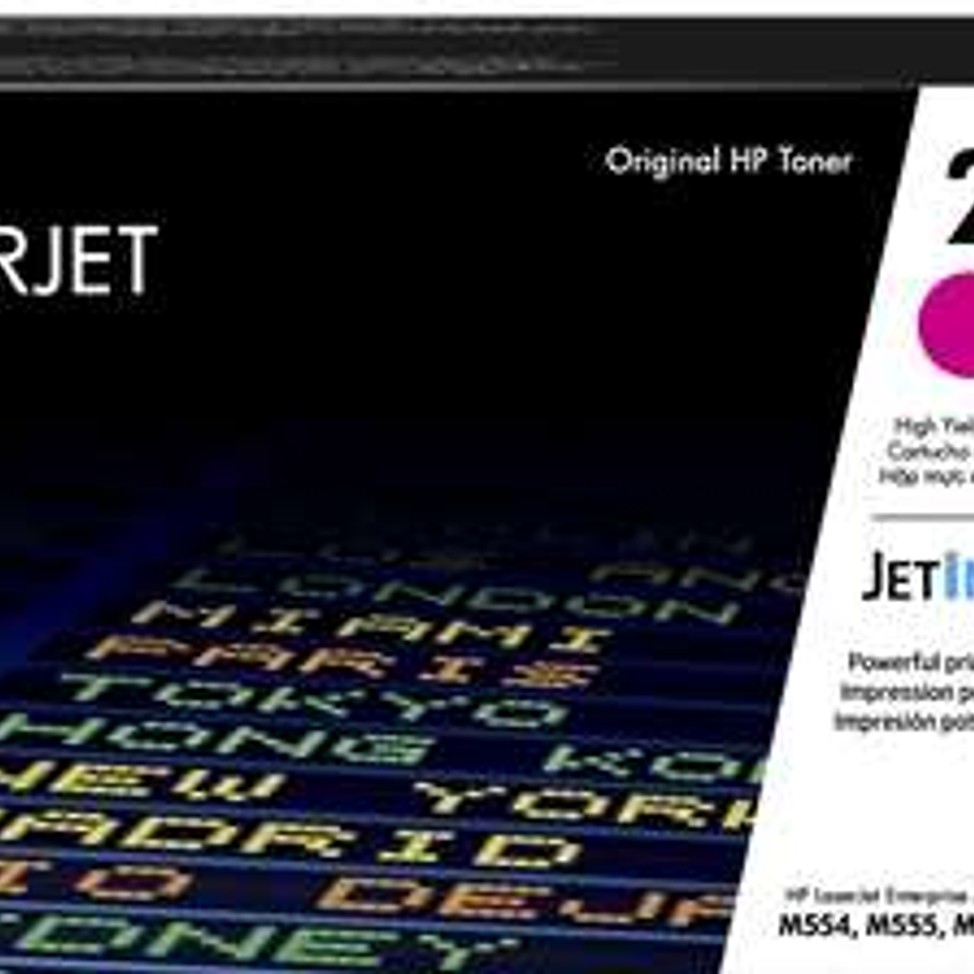 HP W2123X Magenta Cartucho de Toner Original - 212X 1