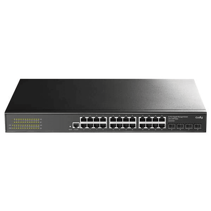 Cudy GS2024S2 Switch Gigabit de 24 Puertos con 4 Puertos Gigabit SFP 1