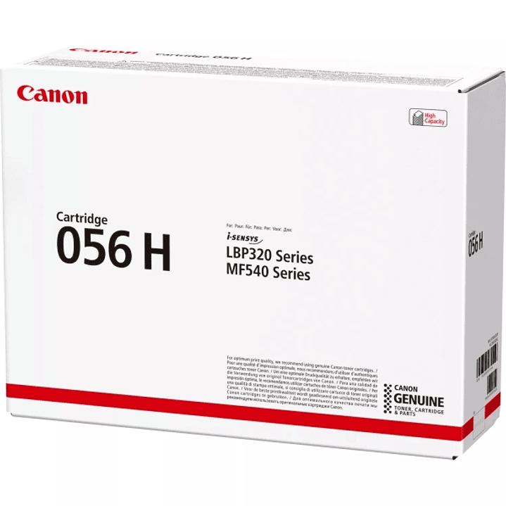 Canon 056H Negro Cartucho de Toner Original - 3008C002 1