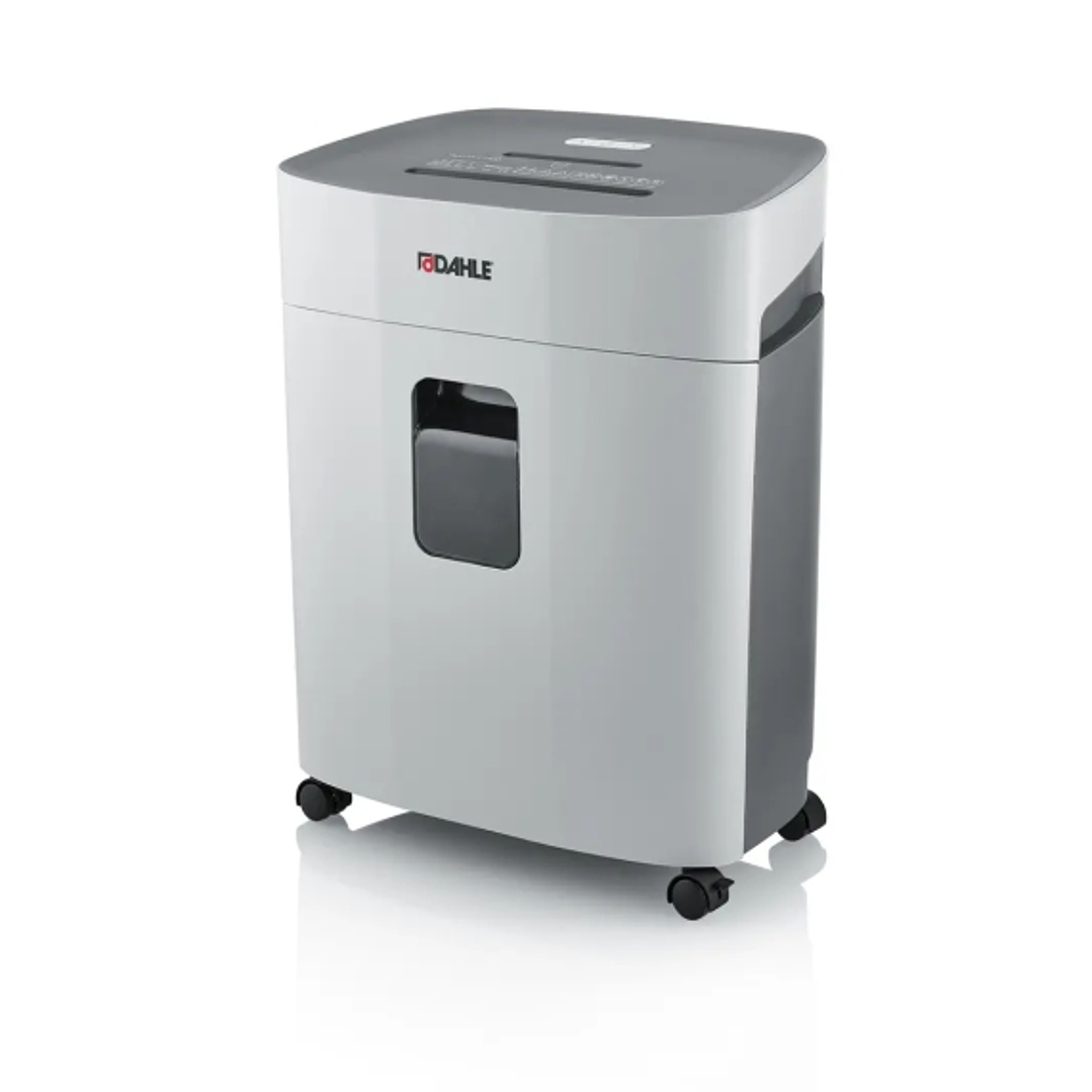 Dahle PaperSAFE 420 Destructora de Papel Manual Corte en Particulas Microcorte P-5 - Destruye hasta 10 Hojas - Papelera de 25L - Con Ruedas - Apta par 1