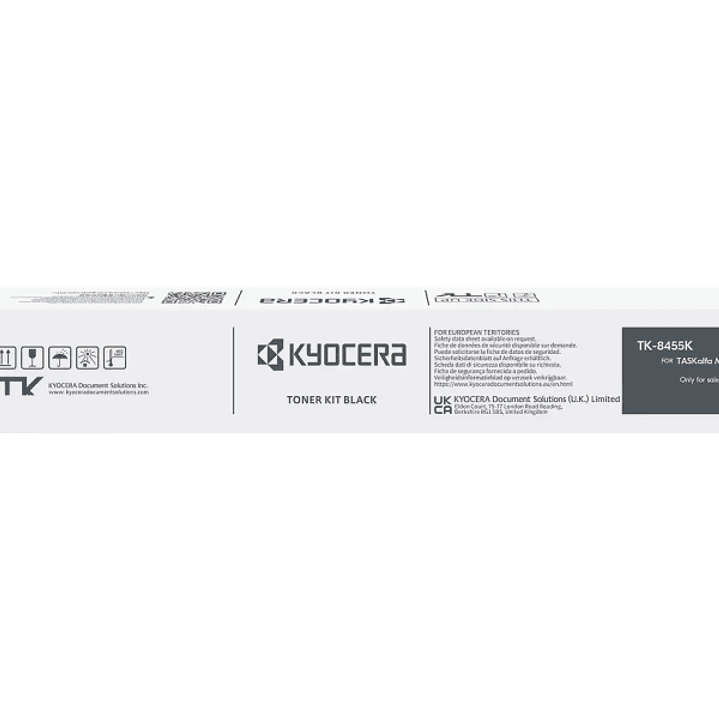 Kyocera TK8455 Negro Cartucho de Toner Original - 1T0C2M0NL0/TK8455K 1