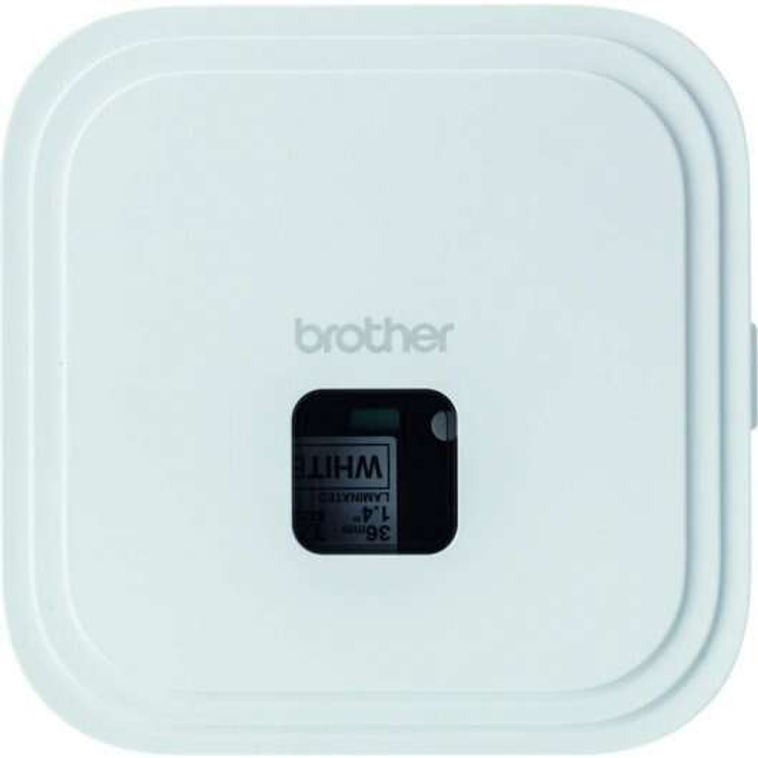 Brother PT-P910BT Cube Rotuladora Electronica Portatil Bluetooth - Ancho Max. 36mm - Bateria Recargable - Color Blanco 1