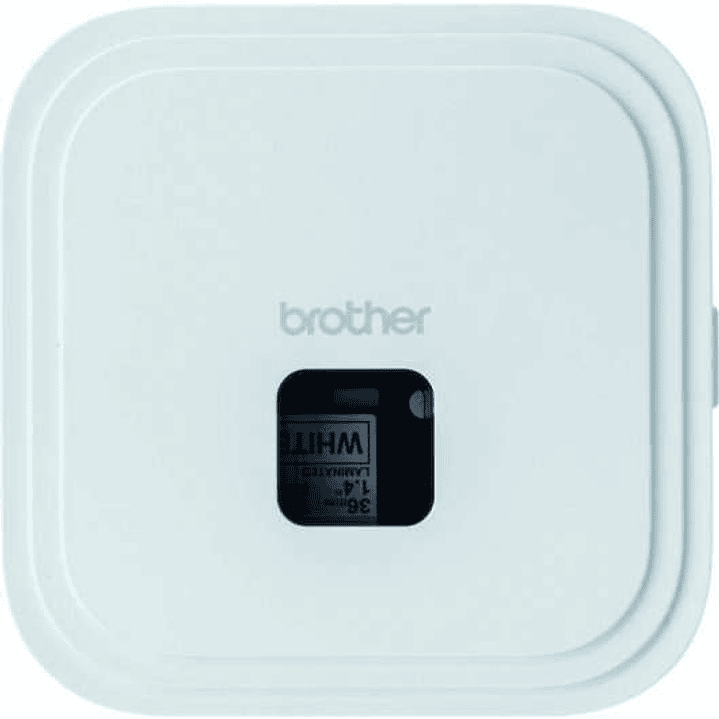 Brother PT-P910BT Cube Rotuladora Electronica Portatil Bluetooth - Ancho Max. 36mm - Bateria Recargable - Color Blanco 1