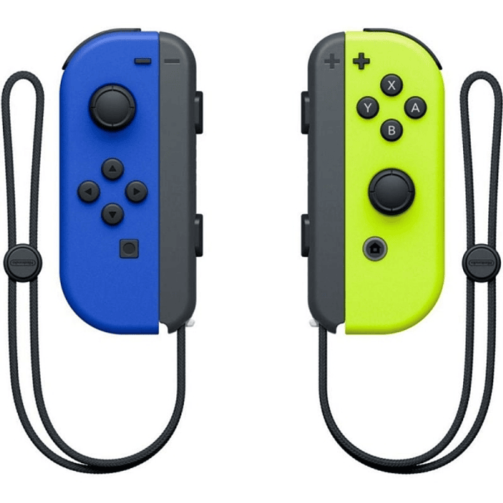 Nintendo Set de 2 Mandos Joy-Con Izquierdo/Derecho para Nintendo Switch - Bluetooth 3.0+HS - Autonomia hasta 20h - Vibracion HD - NFC para Amiibo - Ca 1