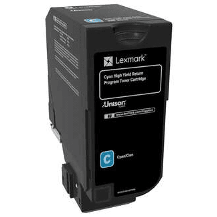Lexmark CX725 Cyan Cartucho de Toner Original - 84C2HC0 1