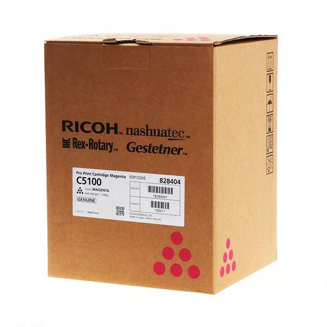 Ricoh Pro C5100/C5110 Magenta Cartucho de Toner Original - 828404 1