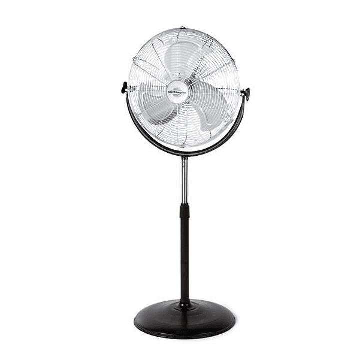 Orbegozo PWS 1950 Ventilador Industrial de Pie - Aspas de 50cm - 3 Velocidades - Altura Regulable - Asa de Transporte y Rejilla de Seguridad 1