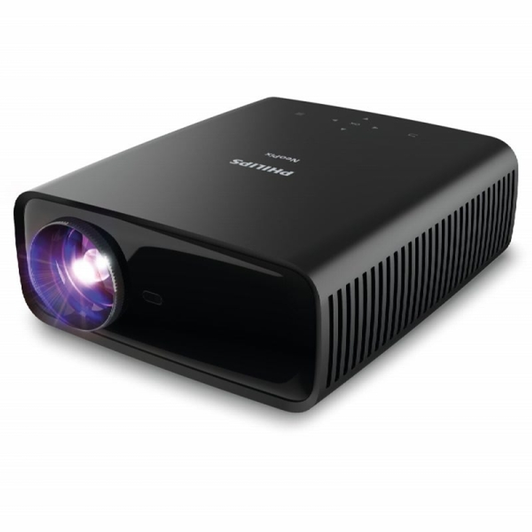 Philips Proyector LED - FullHD 1080p - Bluetooth - Proyecion hasta 80 Pulgadas - WiFi - Correccion de Imagen Automatica - Altavoces Integrados - HDMI  1