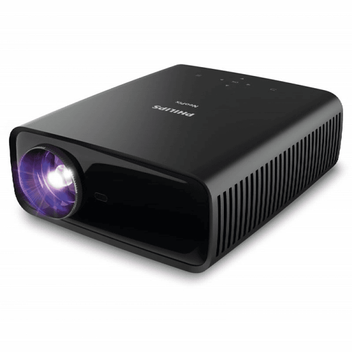 Philips Proyector LED - FullHD 1080p - Bluetooth - Proyecion hasta 80 Pulgadas - WiFi - Correccion de Imagen Automatica - Altavoces Integrados - HDMI  1