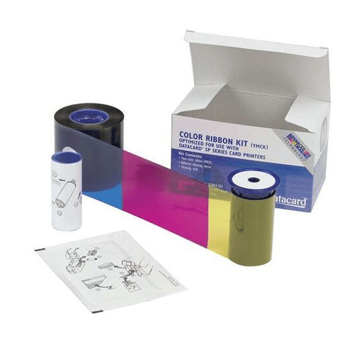 Datacard 534000-003/534700-004-R010 Cinta Original - Multicolor 1
