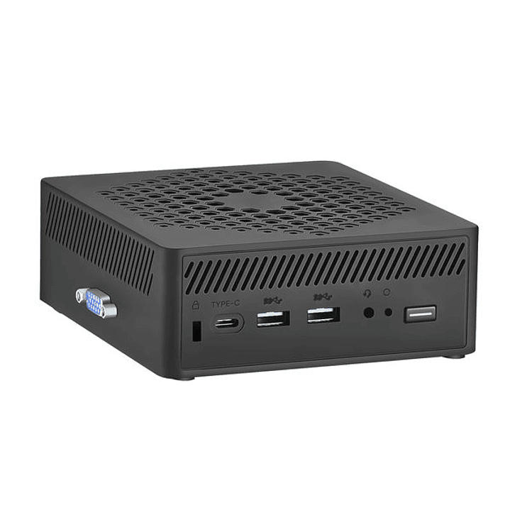 Leotec Mini Ordenador Intel i3-1215U - 8GB - 256GB - Bluetooth, USB-3.0, USB-C, HDMI, VGA, RJ-45, Audio - Sistema de Seguridad Kensington 1