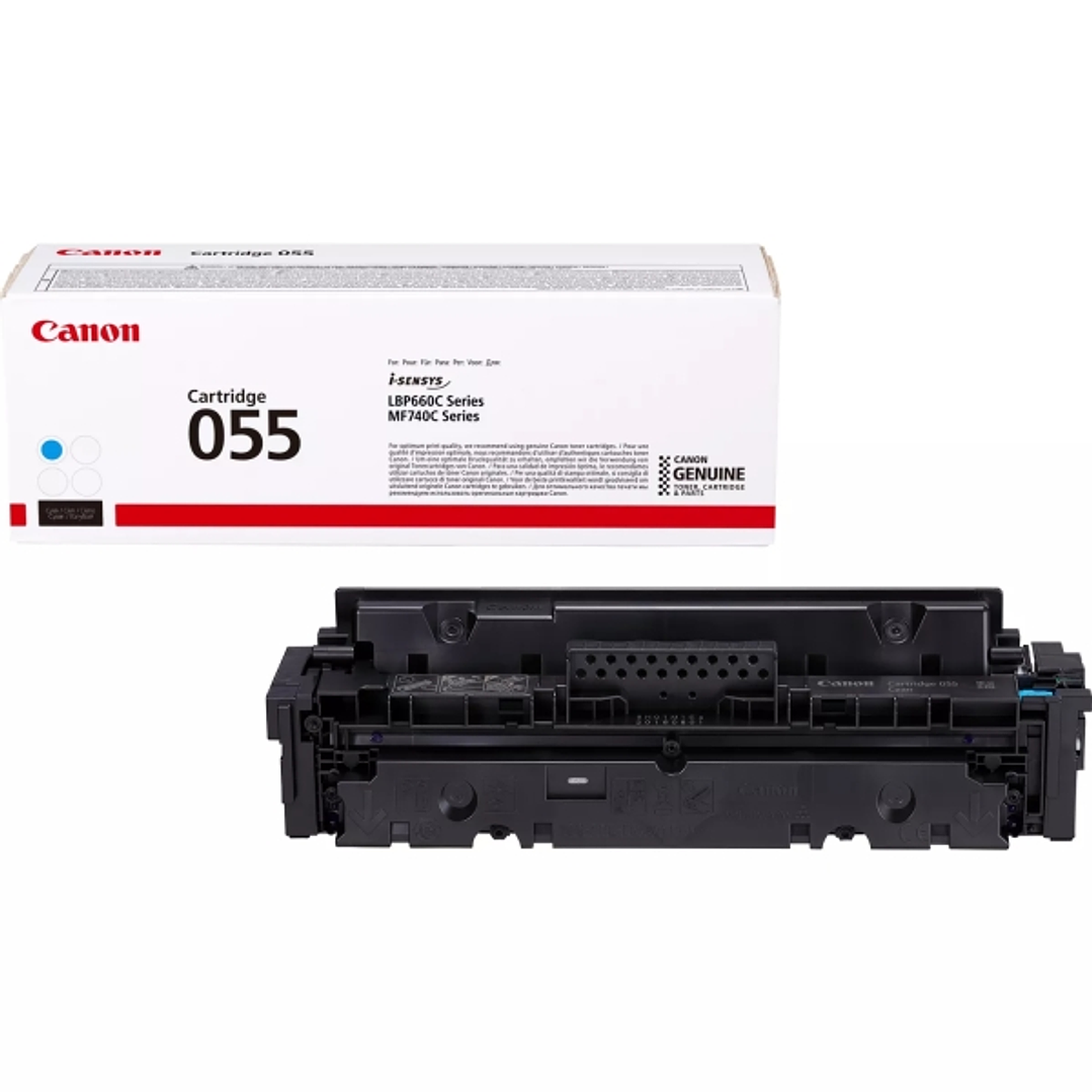 Canon 055 Cyan Cartucho de Toner Original - 3015C002 1