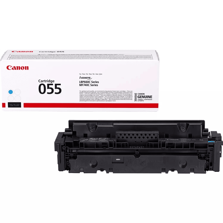 Canon 055 Cyan Cartucho de Toner Original - 3015C002 1