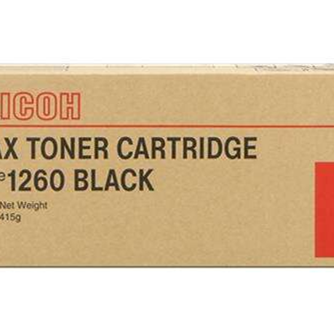 Ricoh Type 1260D Negro Cartucho de Toner Original - 430351/412895 1