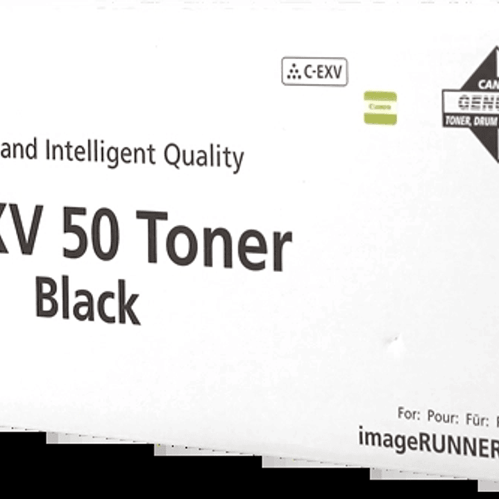 Canon CEXV50 Negro Cartucho de Toner Original - 9436B002 1