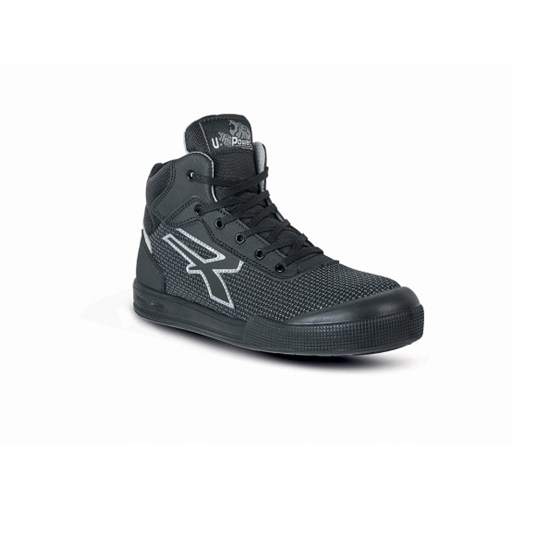 Upower Bob S ESD Calzado de Seguridad de Alta Resistencia - Talla 45 - Forro Transpirable, Suela Antideslizante PU/PU Light Grip, Puntera AirToe Alumi 1