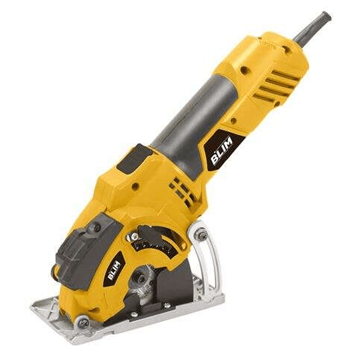 Blim Mini Sierra Circular 85mm - Potencia 500W - Velocidad 7000rpm - Capacidad de Corte 0-25mm - Incluye 3 Discos de Corte 1