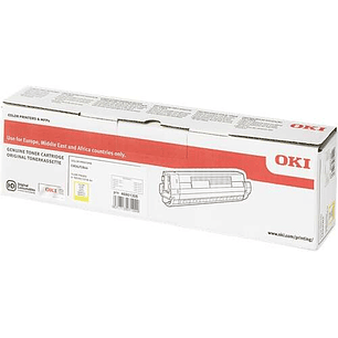 OKI C834/C844 Amarillo Cartucho de Toner Original - 46861305