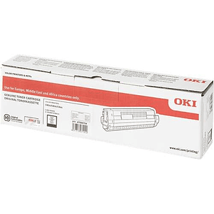 OKI C824/C834/C844 Negro Cartucho de Toner Original - 47095704