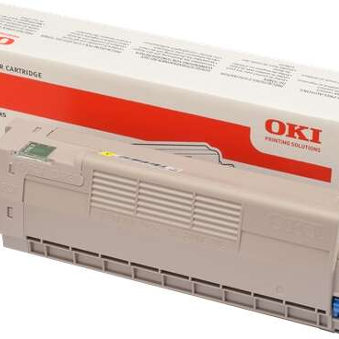 OKI C612 Amarillo Cartucho de Toner Original - 46507505 1